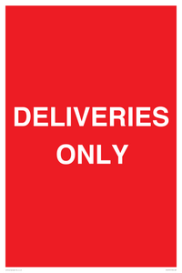 DELIVERIES ONLY